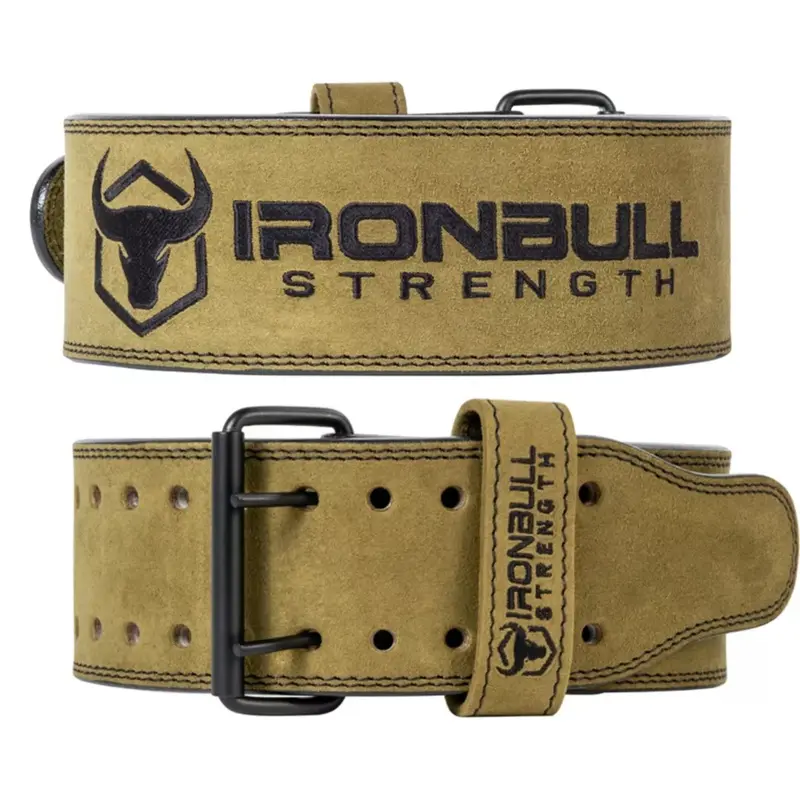 Iron Bull 10MM DOUBLE PRONG POWER BELT - Milspec Green