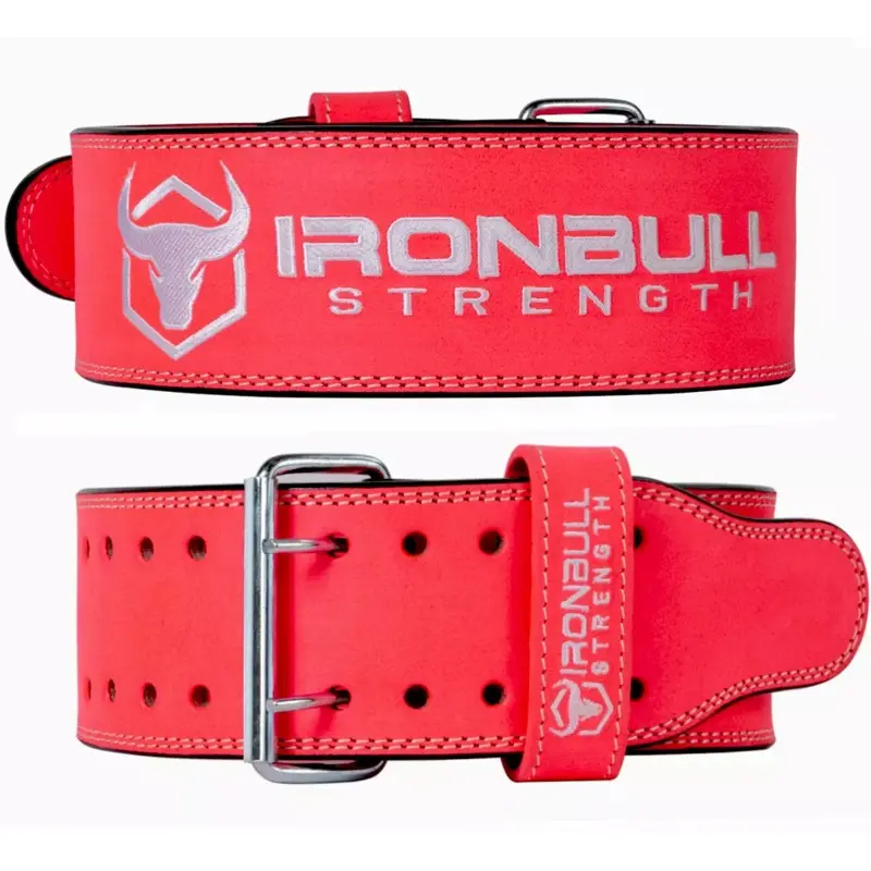 Iron Bull 10MM DOUBLE PRONG POWER BELT - Pink