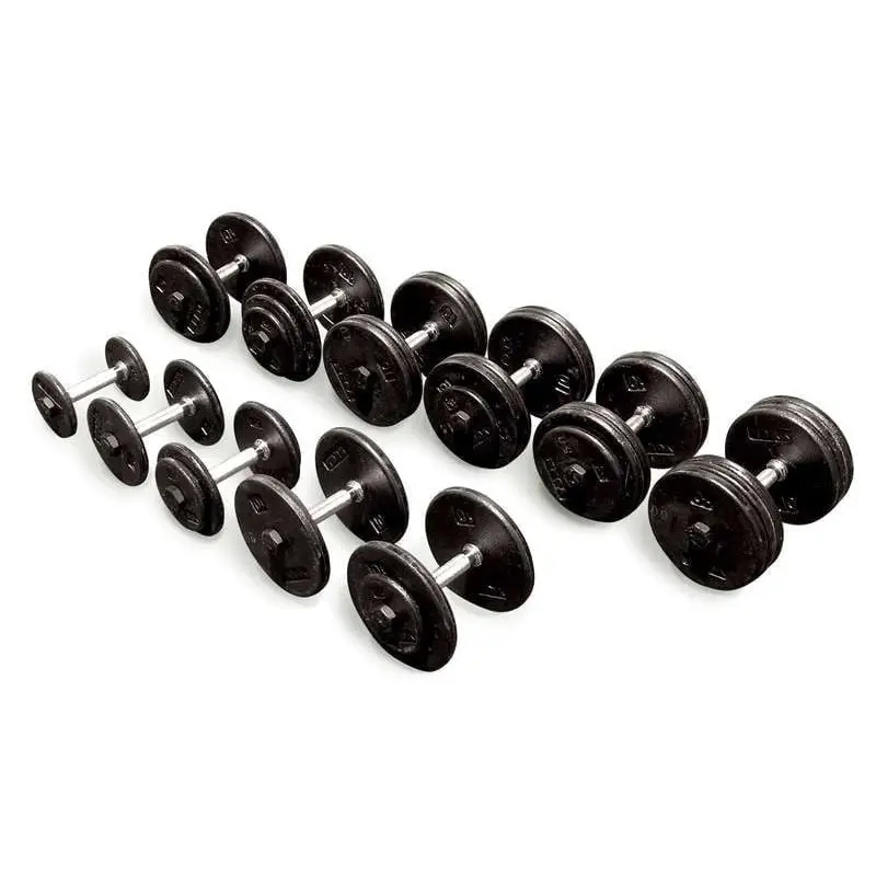 YORK Pro Welded Dumbbells (Sold In Pairs)