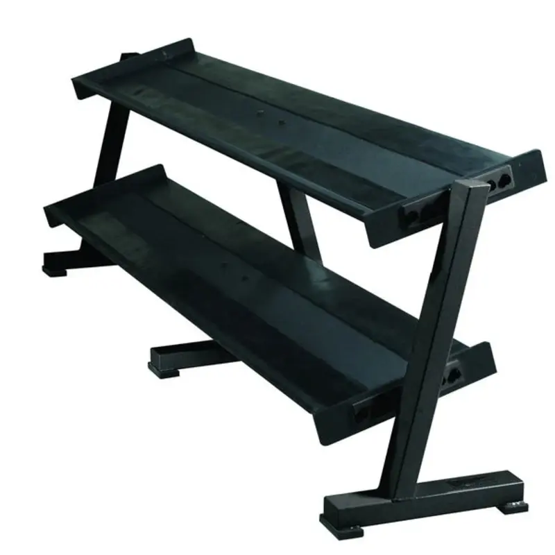 YORK Hex Professional Tray Dumbbell Rack (2 or 3 Tier Option)