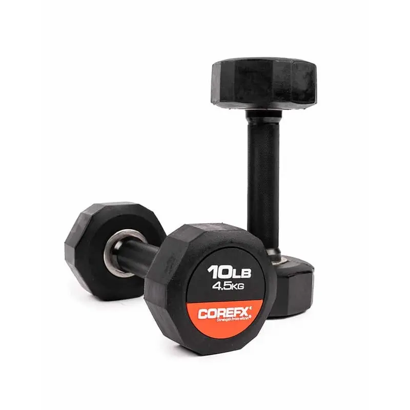 CoreFX RUBBER DUMBBELLS
