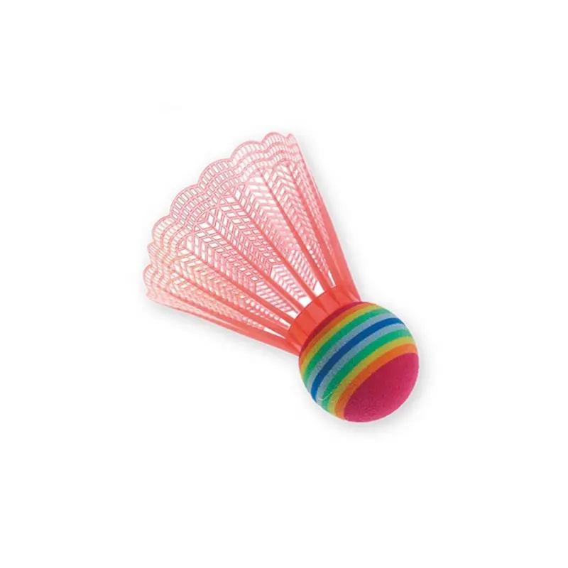 360 Athletics OVERSIZED RAINBOW BADMINTON SHUTTLECOCKS (12)