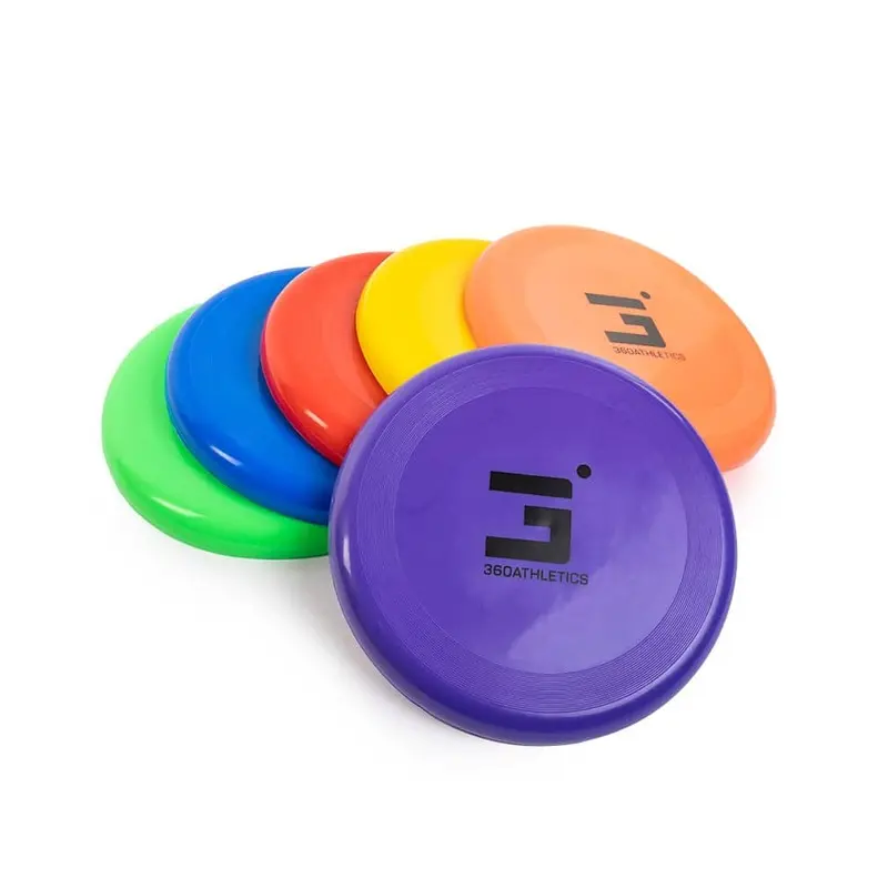 360 Athletics Plastic Flying Disc Frisbee Set