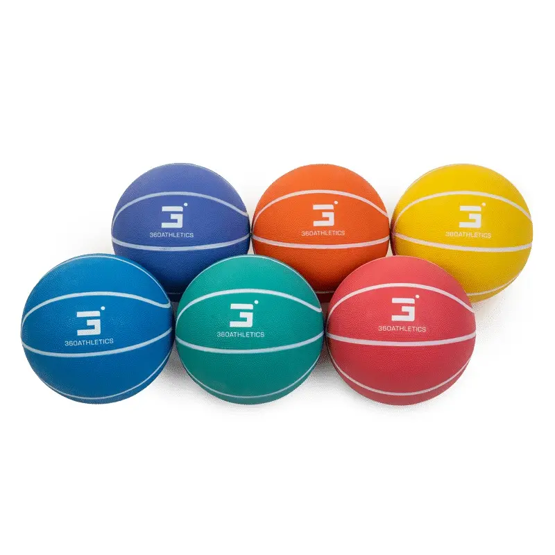 360 Athletics Playground Series Rubber Basketballs
