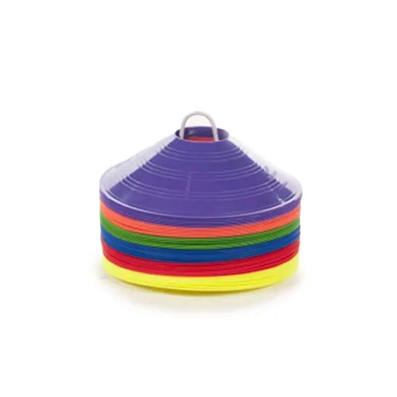 360 Athletics Saucer Cones  Rainbow Colour Pack