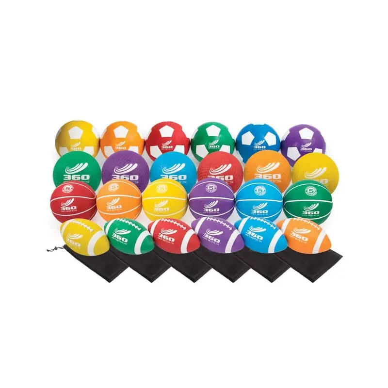 360 Athletics Playground Series RUBBER BALL KIT