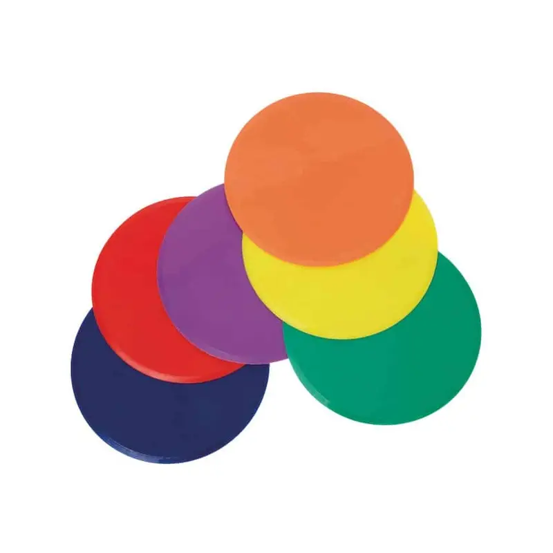 360 Athletics RAINBOW POLYSPOT SET 6
