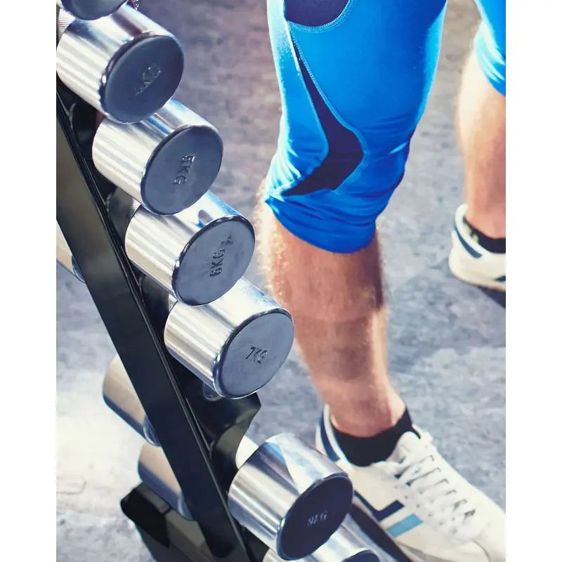 York Commercial A-Frame Vertical Dumbbell Rack