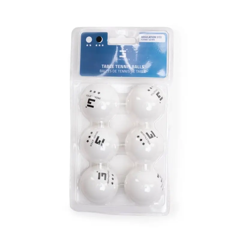 Giant Dragon Table Tennis BALLS 6 PACK 3 STAR SET